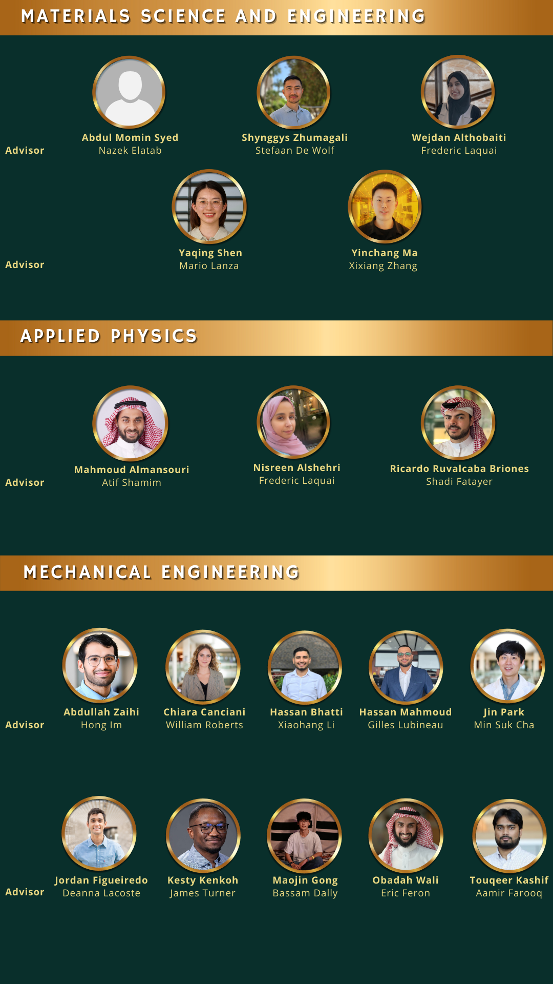 Dean's Awards 2025 page 2