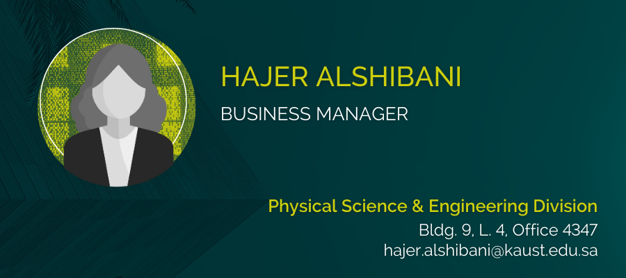 Hajer Alshibani v2 - PSE Personnel Profile Cards